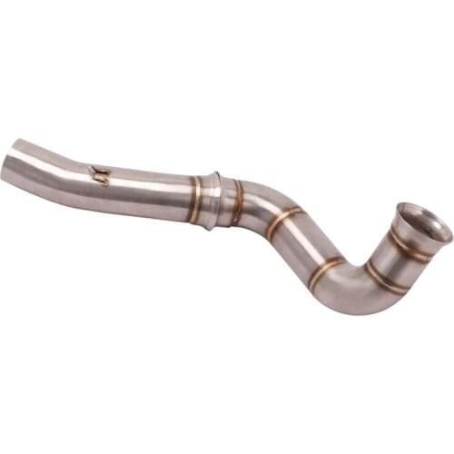 2 Mid Pipe for KTM 790 Duke Motorcycle Exhaust Pipe Delete Replace Original Catalyst Slip On 51 mm Muffler Stainless Steel