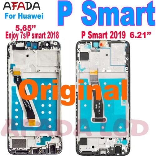 Original for Huawei P Smart LCD Screen Enjoy 7s Display For Huawei P Smart 2019 POT-LX1 L21 LX3 Lcd Touch Screen Assembly Repair