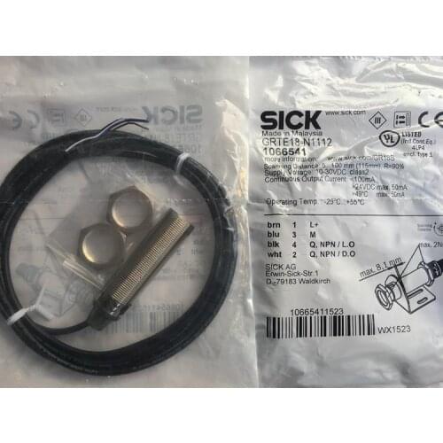 100% New Original SICK Optoelectronics Switch GRTE18-N1112 GRTE18-N1142 GRTE18-P1112