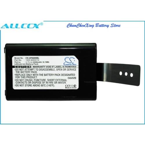 Cameron Sino 2200mAh Battery for Unitech HT680, HT682, PA690, Multi-Languages, HT680 Rugged Handheld Terminal