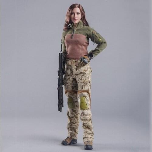 ASTOYS AS034 1/6 Scale Female Soldier SS084 Navy SEAL Uniform Set Seal Combat Uniform Accessory Model for 12'' Body