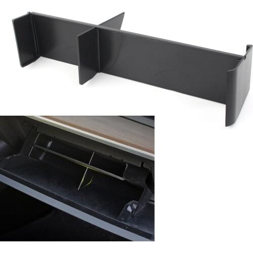 Car ABS Copilot Storage Box Glove Box Layered Sorting Board For 2017 2018 2019 Tesla Model 3
