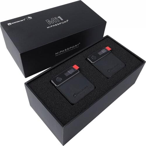 Relacart Mi1 2.4GHZ Wireless Lavalier Microphone System Mini Wireless Lapel Mic with Receiver Transmitter Kit for DSLR Camera