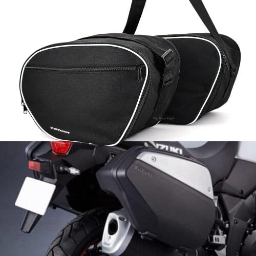 For SUZUKI V-Strom 1050A / XT VSTROM 1050A Motorcycle luggage bags Expandable Inner Bags Black Trunk Inner Bags