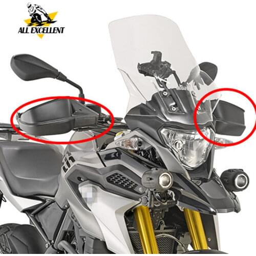 For BMW G310GS G 310 GS 2017 2018 Hand Guard Brake Clutch Protector Wind Shield Handguard Brush Cover ABS Plastic + Steel Mount