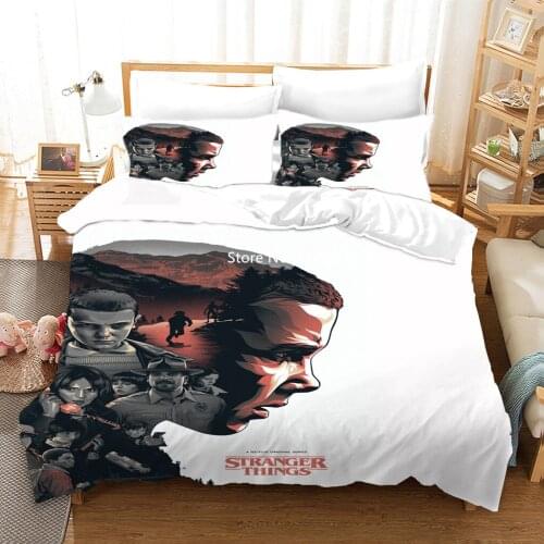 Movie Series Patterns Bedding Set Cool Comfortable Duvets Covered By Queen Home Textiles Luxury Full-Size Children and Adults