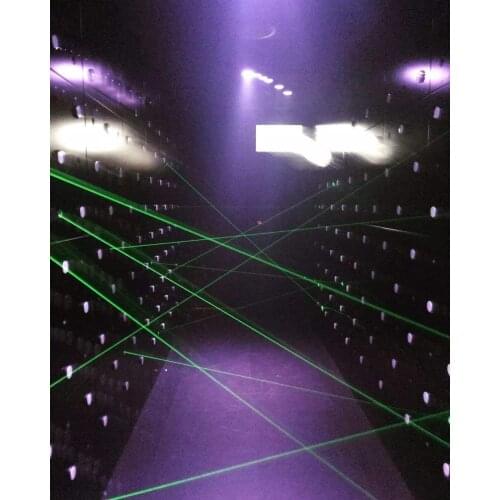Hotsale design magic penetralium escape props Real life room green laser array chamber of escape secret game kit