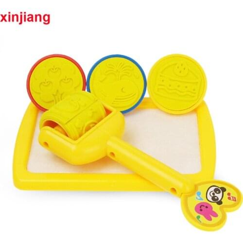 5pcs/Set Reusable Magic Water Prainting Seal Stamp Drawing Board Non Toxic Clear Education Toys for Children