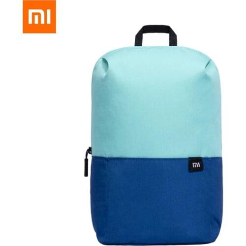Original Xiaomi Small Backpack 7L Mi Backpack Anti-Water Bag Colorful For Women Men Light Weight Travel Mini Backpack Schoolbag
