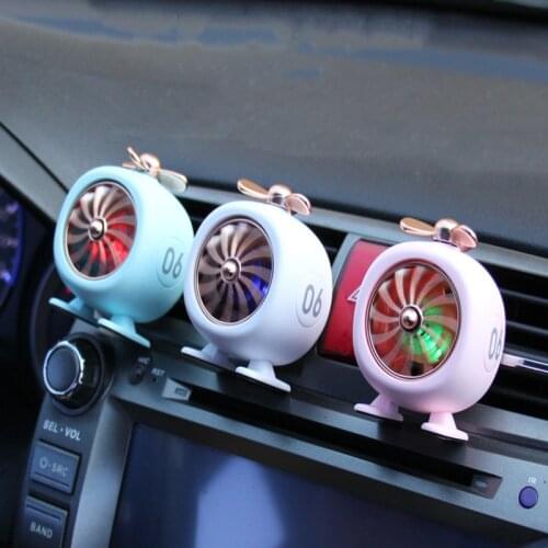 Car Air Freshener Aromatherapy Helicopter Rotating Propeller Air Outlet Fragrance Flavor Mini Plane Car Accessories 자동차 공기 청정기