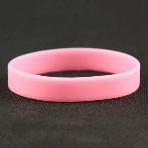 Silicone Rubber Wristband Flexible Bracelet Sports Bangle Silicone Bracelet aw22