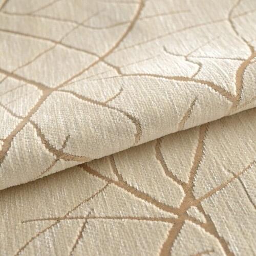 Nordic modern shading custom Chenille livingroom bedroom deometric thick cloth blackout curtain drapes M413