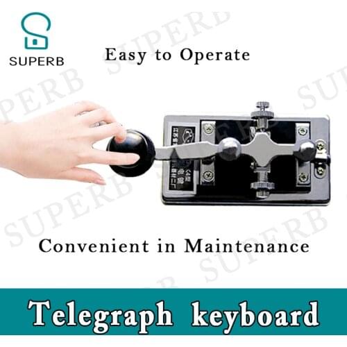 Morse Code device escape room adventurer game prop enter password code via telegraph keyboard to unlock run away chamber room