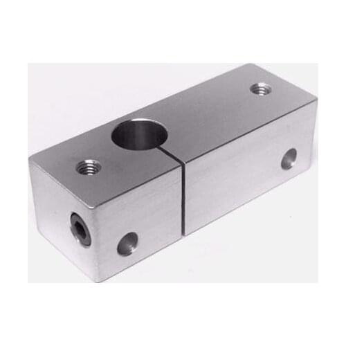 Wanhao i3 Cooling Block Upgrade Slotted Clamping aluminum fixing holder for Wanhao i3 3D printer spare parts