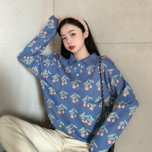 Woman Sweaters Femme Chandails 2020 Autumn and Winter Loose Pullover Womens Coat Pull Hiver