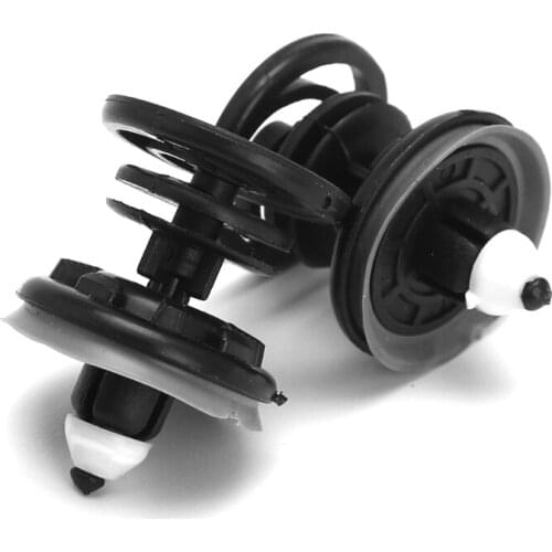 10 Pcs Car Interior Door Trim Panel Push Fastener Clips For Passat Golf