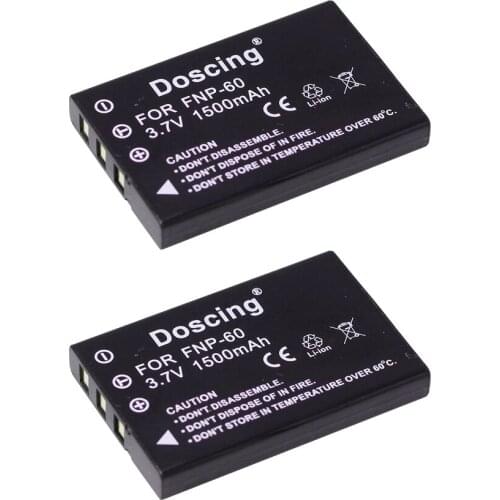 1500mAh NP-60 NP-30 CNP-30 FNP60 NP60 Battery for Fujifilm FinePix F601 ZOOM FinePix 50i F410 F401 M603 F404 F603 D-L12 D-Li2