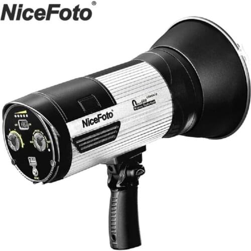 NiceFoto nflash600 600WS GN89 Wireless Studio Flash Classic 600 LED Lamp for Outdoor Photography Built-in Wireless Hi-Speed