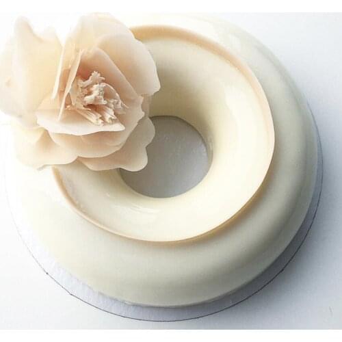 Large Doughnut Silicone Mold for Baking Tray Dessert Mousse Mold Cake Moulds Silicone Form for Baking Pan Cake Decorating Tool