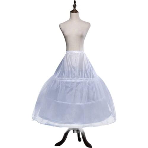 2 Layers Tulle Wedding Dresses Petticoat Crinoline Slips Underskirts Slips
