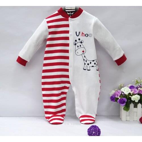 2021 pure cotton newborn boy romper baby girl clothes cute infant sleepwear winter spring hot kid long sleeve clothing suit
