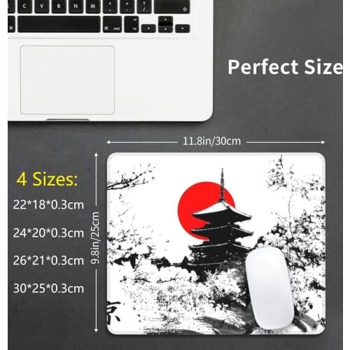 Kyoto Japan Old Capital Mouse Pad DIY Print Japan Japanese Kyoto Tokyo Shrine Temple Origami Karate