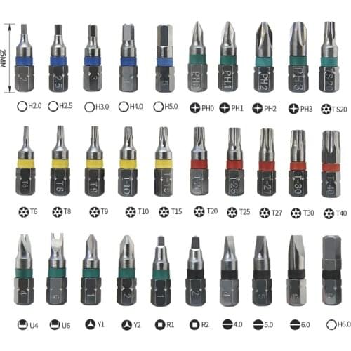 BEST 2166A 32 in 1 S2 Watch Car Computer Mobile Phone Repair Screwdriver Set Tool Kit Electric Precision Screwdriver