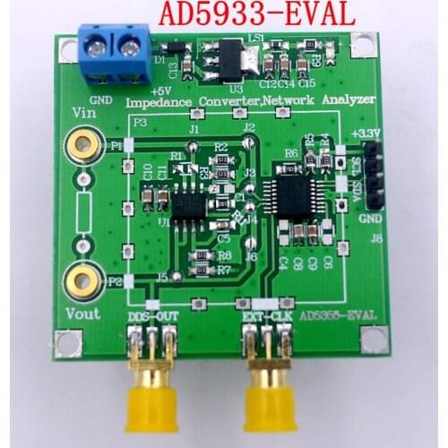 AD5933 Impedance Converter Network Analyzer Module 1m Sampling Rate 12bit Resolution Measurement Resistance