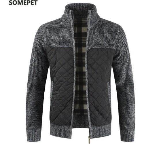 Mens Sweaters 2020 Spring Autumn Winter Warm Knitted Sweater Jackets Cardigan Coats Male Clothing Casual Knitwear