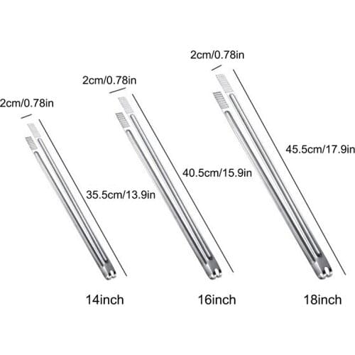 Stainless Steel Kitchen Tong Food Tongs Non-slip Cooking Clip Clamp BBQ Salad Tools Grill Kitchen Accessories
