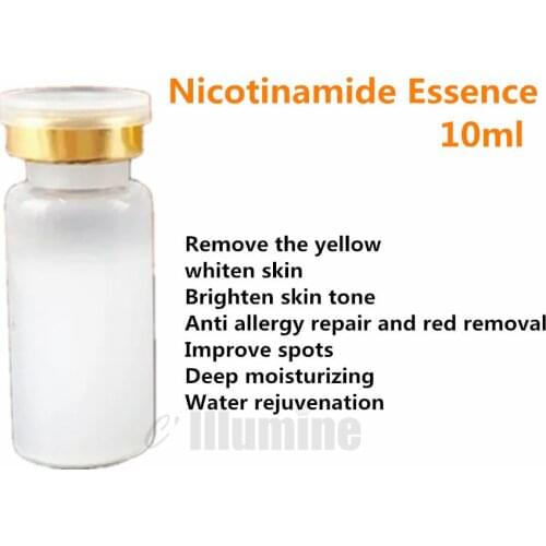 Nicotinamide Essence 5*10ml Whitening Removing Yellow Brighten Skin Tone Moisturizing Serum OEM Cosmetics