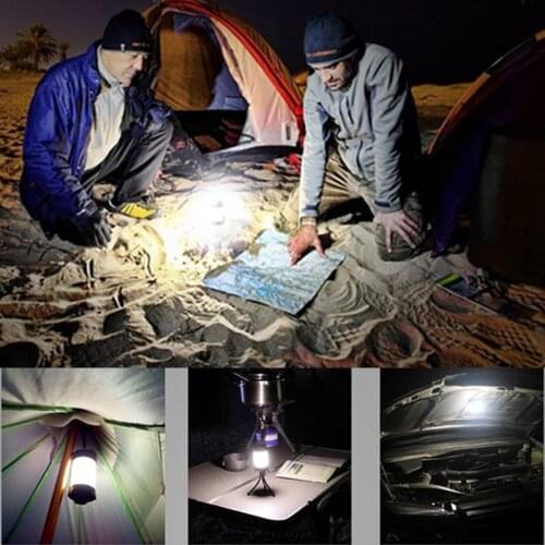Outdoor Waterproof Camping Lamp Portable Hanging LED Lights Lamps for Tent MC889