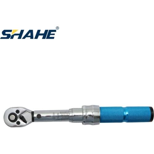 Shahe 1-6N.m Professional Adjustable Torque Wrench 1/4'' car Spanner Car Bicycle Repair Hand Tools