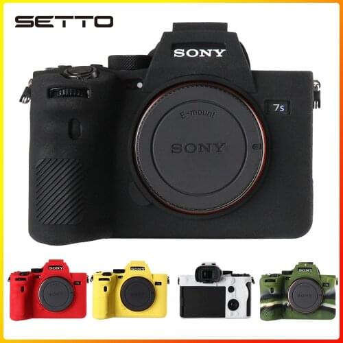 Rubber Silicone Case Body Cover Protector Frame Skin for Sony 7SM3 A7SM3 α7S III Mirrorless Camera