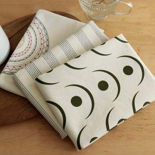 1piece Cotton 45x70cm 17.7" 27.6" Big Tea Napkin Kitchen Towel Cleaning Cloth Color Shipped Randomly