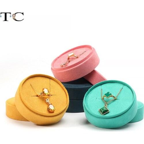 Ring Box for Wedding Anniversary Ring Necklace 2 In 1 Box Pendant Holder Box Jewelry Container Ring Organizador De Joyas