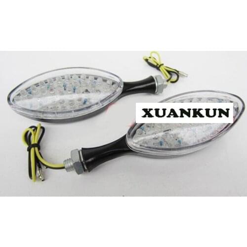 XUANKUN Motorcycle LED Turn Signals Modified to Increase The Signal Line Lights