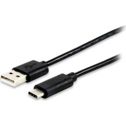 USB 2.0 A to USB C Cable GEMBIRD CCP-USB2-AMCM Black