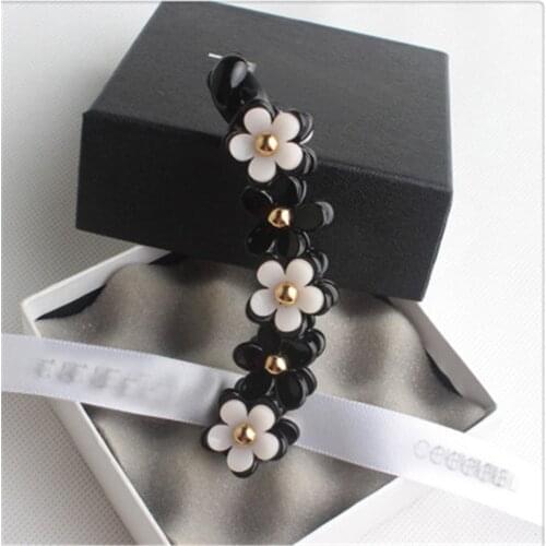 Adult Women Big Banana Claws Hairpins Hair clips Acrylic Flower Tracy Fashion Korean Lady Girl Head wear Accessories Wholesale