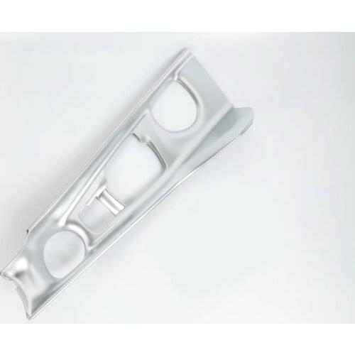 1 PC Luxurious ABS Chrome Gear Shift Knob Sticker Panel Frame Protector Cover Trim For TOYOTA C-HR 2017 Car Styling Accessories