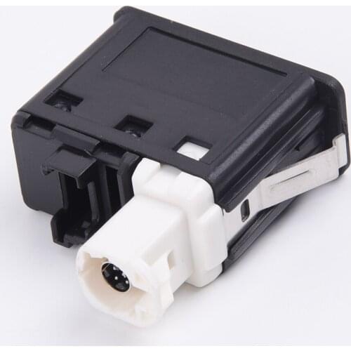 1pc USB AUX Input Socket Switch For BMW E81 E87 E90 F10 F12 E70 E82 F10 84109237653 USB AUX Input Socket