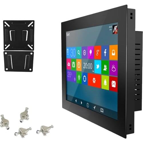 19 inch Industrial desktop computer Optional narrow screen 1280x1024/wide screen 1440x900 with touch screen 4G RAM 64G SDD
