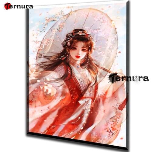 DIY diamond painting Oriental classical fantasy woman 5D embroidery cross stitches full drill Home Wall Decor embroidery decor
