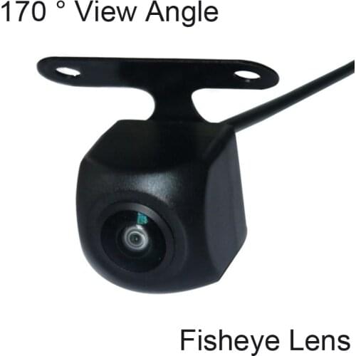 Car HD Reverse Backup Color Video Camera Fisheye Lens 170 Degree Wide Angle Rear view Super Night Vision