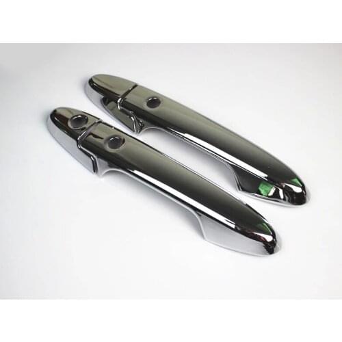 For hrv 2017 car door handle covers ABS chrome accessories FIT FOR Honda HR-V / VEZEL 2014 2015 2016 4pcs new accessorries