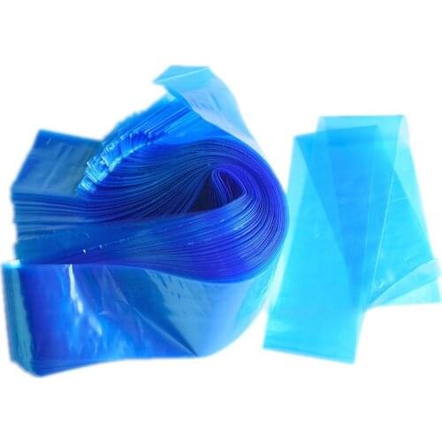 100Pcs/pack Disposable Blue Tattoo Clip Cord Sleeves Bags Covers Bags for Tattoo Machine Tattoo Accessory Permanent Makeup