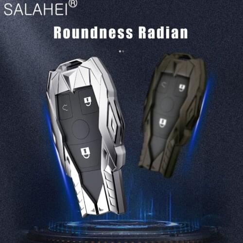 Zinc Alloy TPU Car Key Case Cover For Mercedes Benz W203 W204 W205 W211 W212 W213 W220 C180 GLK300 CLS CLK CLA SLK C S E Class