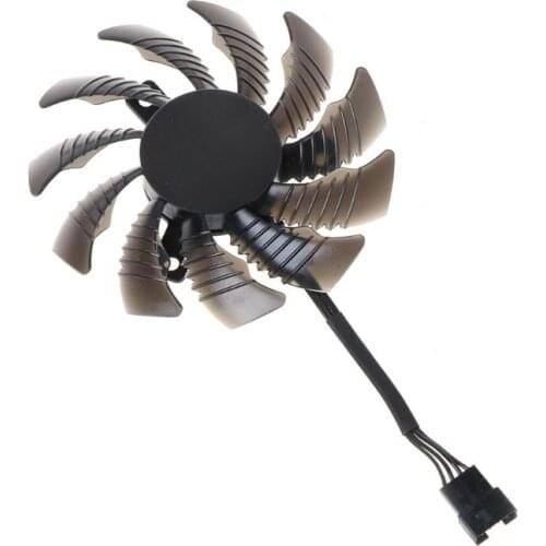 Good performance 1/3PCS 75mm T128010SU 4Pin Cooler Fan for Gigabyte AORUS GTX 1060 1070 1080 Card