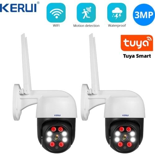 KERUI 2MP IP Camera Battery Surveillance Security Camera Monitor WiFi Wireless CCTV Indoor Camera PIR Alarm Audio Cloud Storage