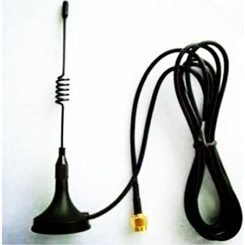 3G wireless modem magnetic whip antenna 6dBi 1920-2170MHz indoor wifi SMA aerial